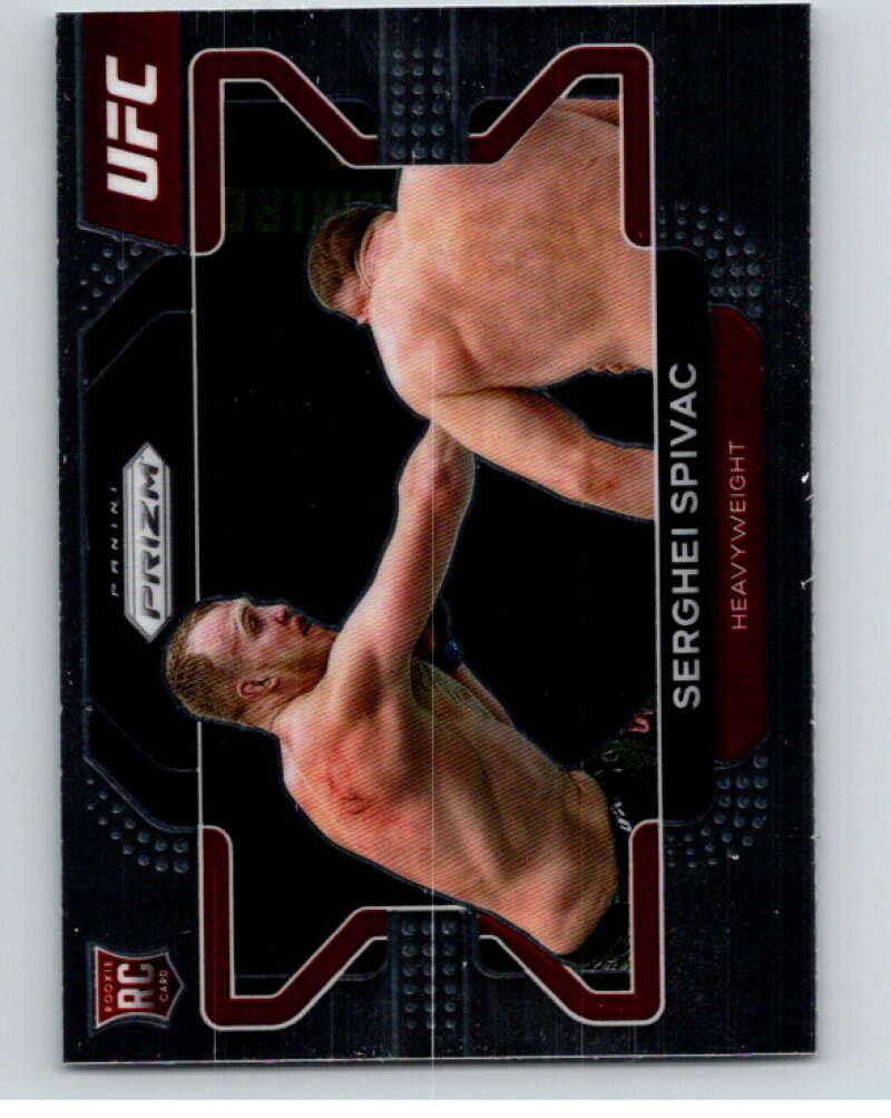 2022 Panini MMA Prizm #70 Serghei Spivac RC Rookie V85062 Image 1