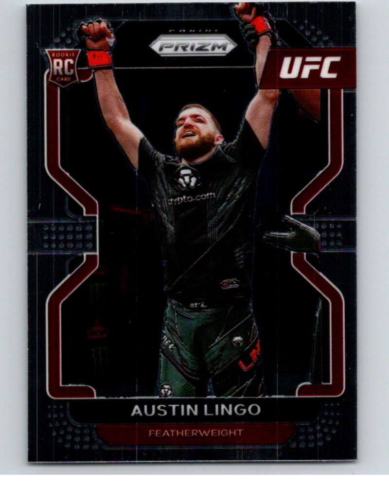 2022 Panini MMA Prizm #109 Austin Lingo RC Rookie V85080 Image 1