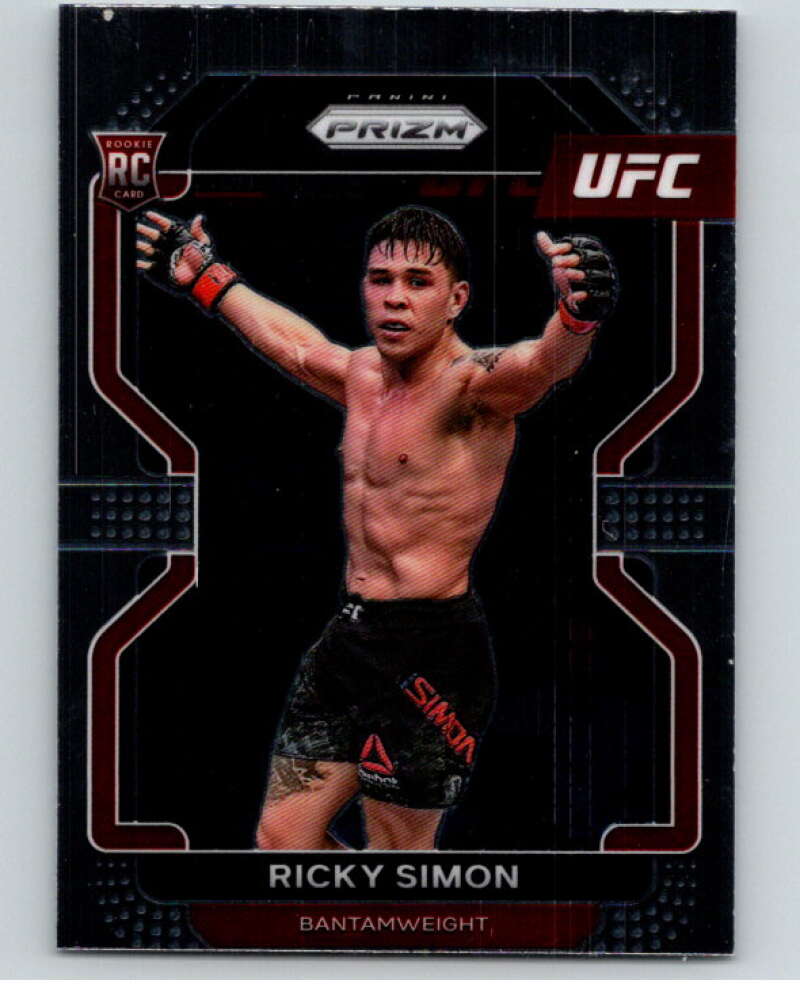2022 Panini MMA Prizm #112 Ricky Simon RC Rookie V85081 Image 1