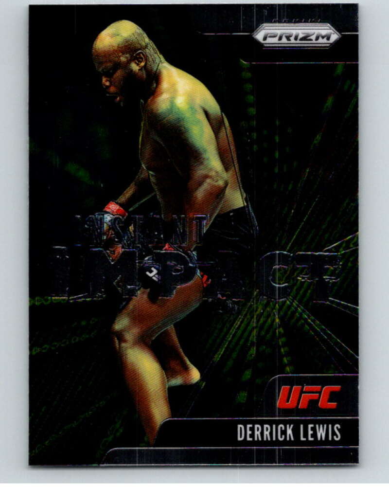 2021 Panini MMA UFC Instant Impact #23 Derrick Lewis V85136 Image 1
