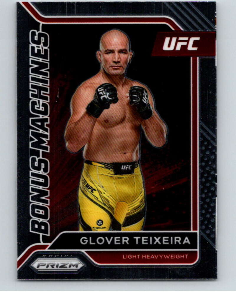 2022 Panini MMA Prizm Bonus Machines #13 Glover Teixeira V85140 Image 1