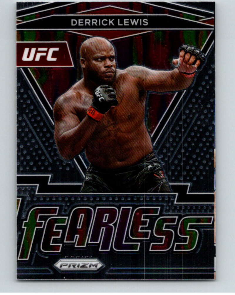 2022 Panini MMA Prizm Fearless #20 Derrick Lewis V85159 Image 1