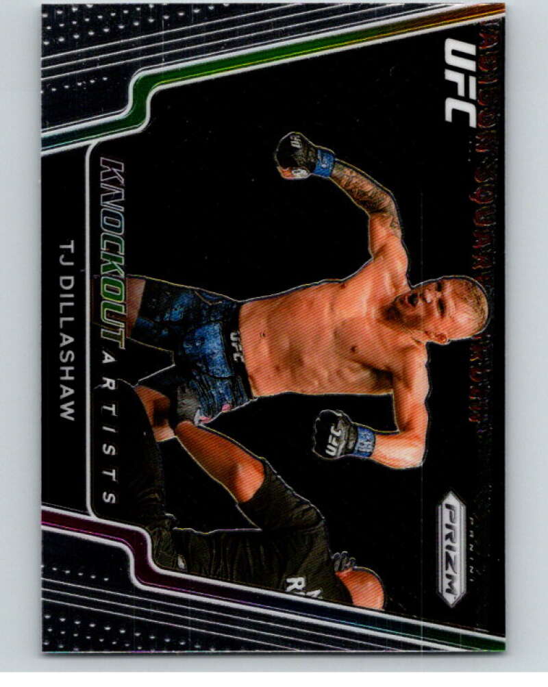 2021 Panini MMA UFC Knockout Artists #6 TJ Dillashaw V85162 Image 1