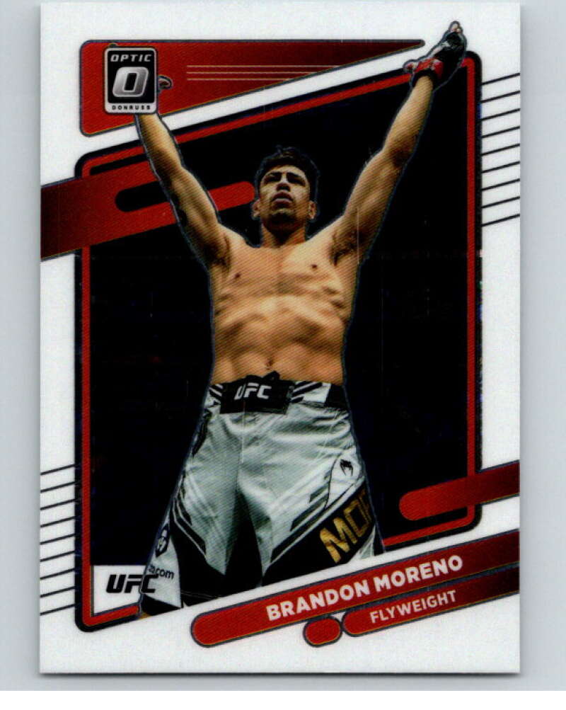 2022 Donruss MMA Optic #14 Brandon Moreno V85184 Image 1