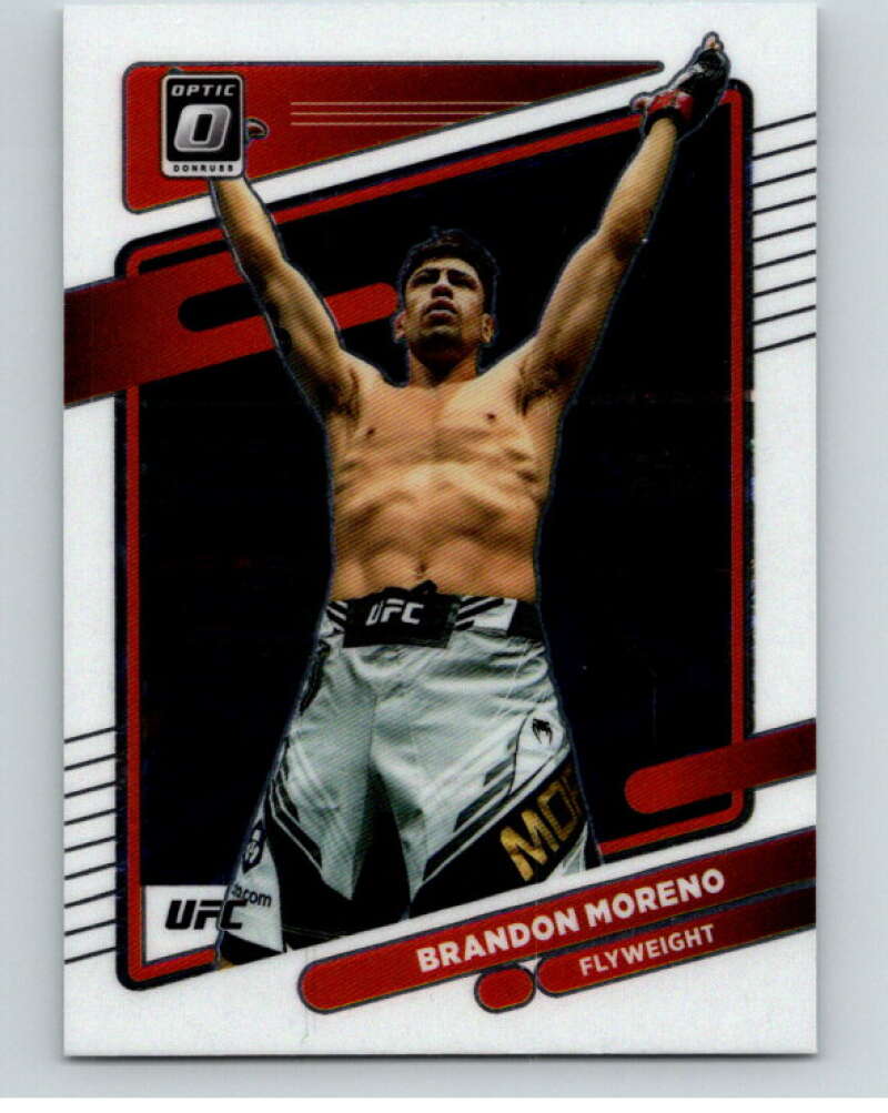 2022 Donruss MMA Optic #14 Brandon Moreno V85185 Image 1