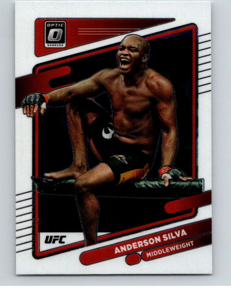2022 Donruss MMA Optic #27 Anderson Silva V85193 Image 1