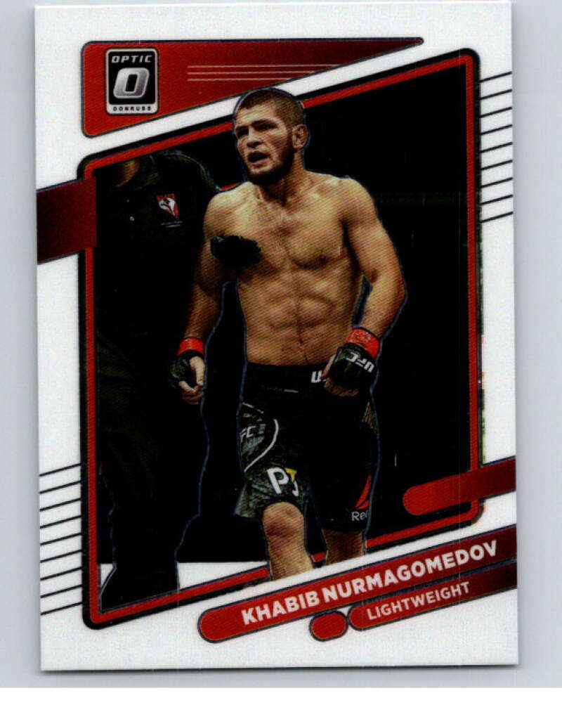 2022 Donruss MMA Optic #67 Khabib Nurmagomedov V85222 Image 1