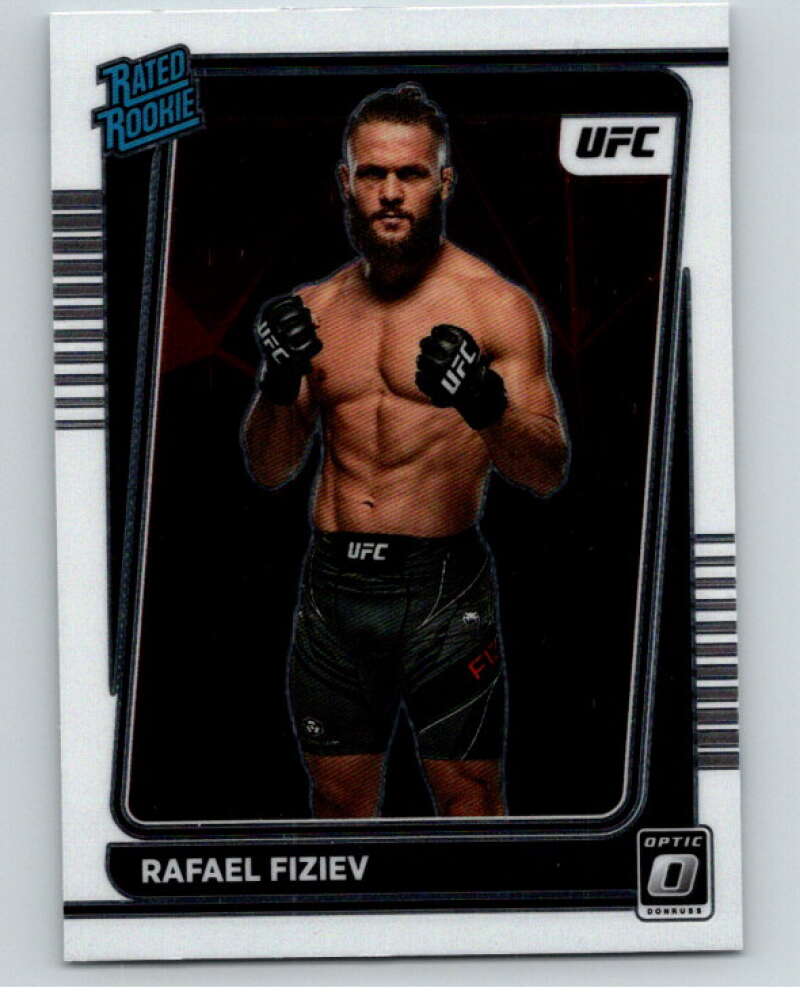 2022 Donruss MMA Optic #116 Rafael Fiziev Rated Rookie V85247 Image 1
