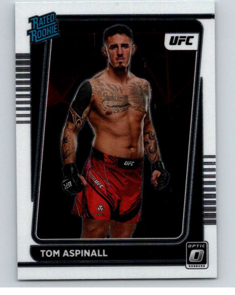 2022 Donruss MMA Optic #120 Tom Aspinall Rated Rookie V85250 Image 1