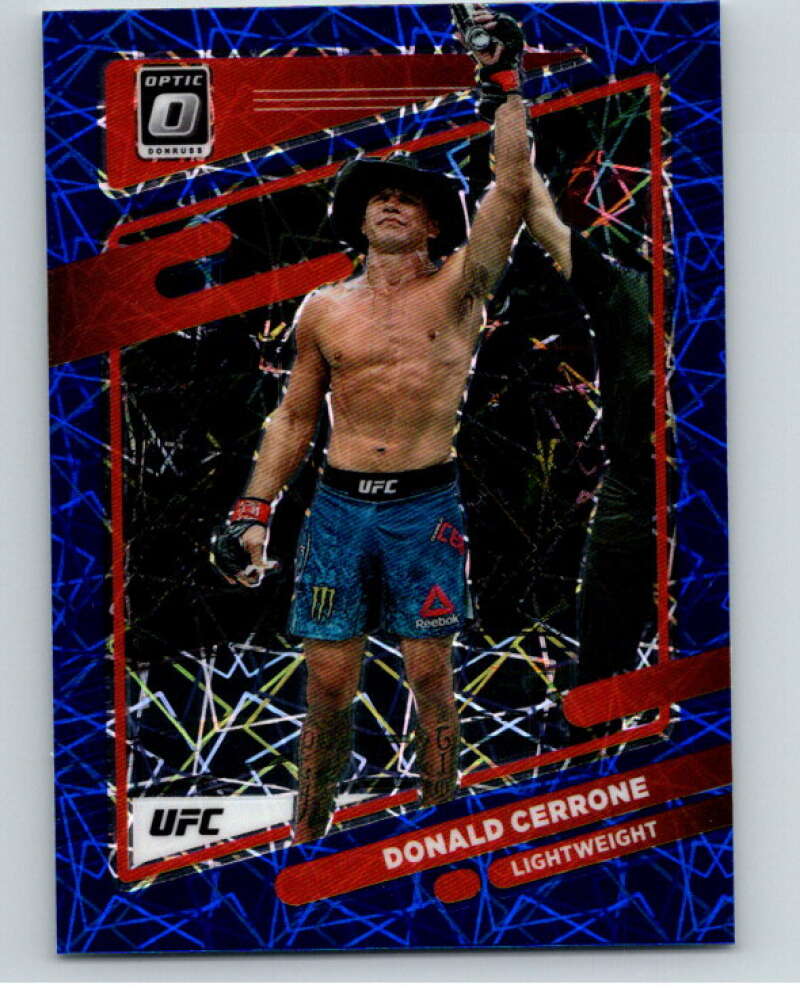 2022 Donruss MMA Optic Blue Velocity #33 Donald Cerrone V85265 Image 1