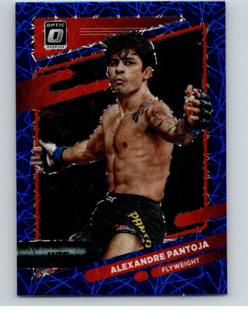 2022 Donruss MMA Optic Blue Velocity #44 Alexandre Pantoja V85269 Image 1