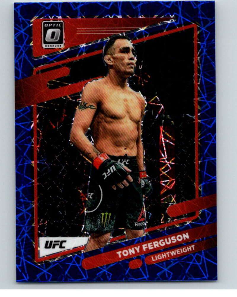 2022 Donruss MMA Optic Blue Velocity #49 Tony Ferguson V85271 Image 1