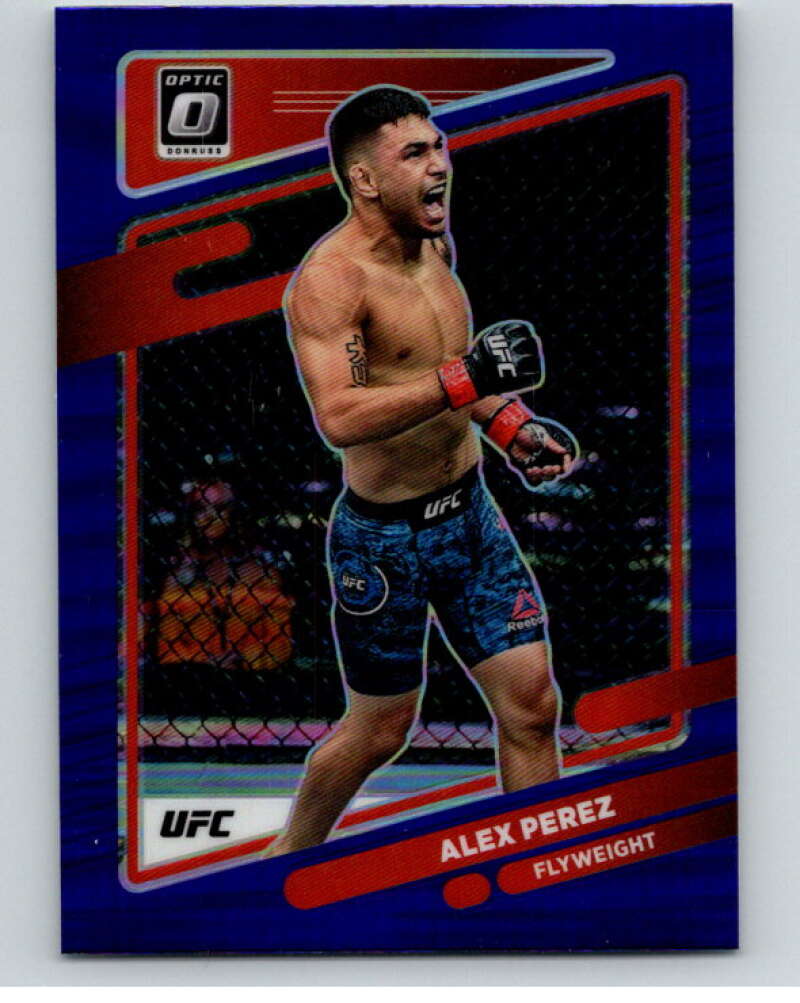 2022 Donruss MMA Optic Purple #54 Alex Perez V85290 Image 1