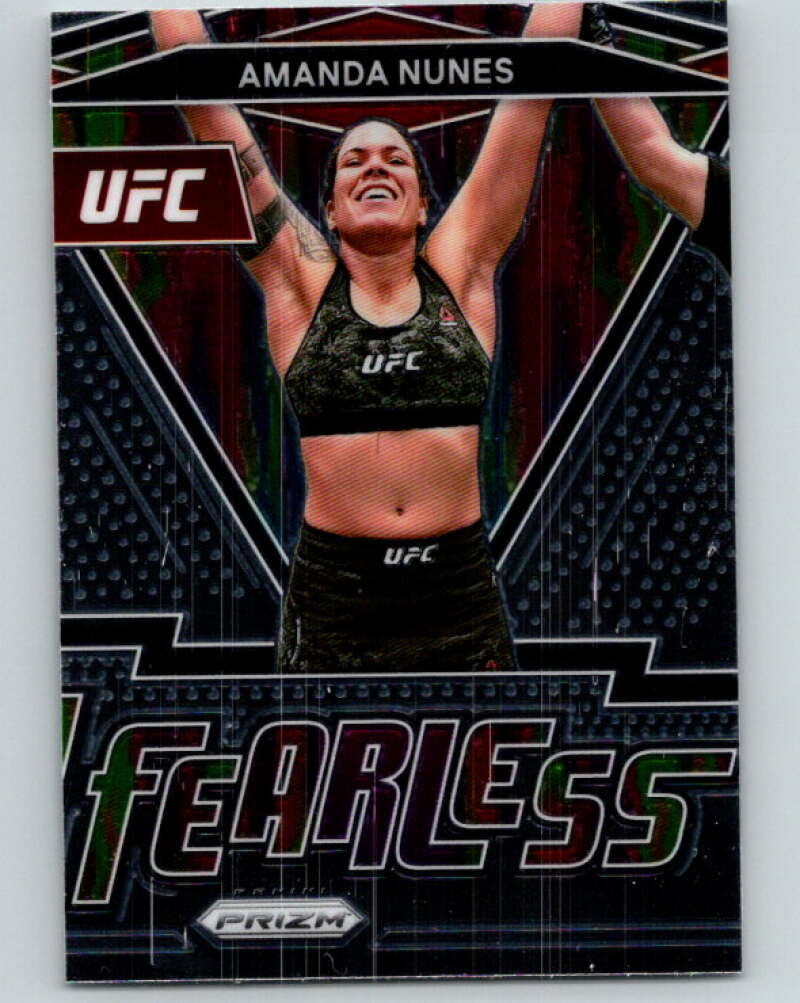 2022 Panini MMA Prizm Fearless #25 Amanda Nunes V85292 Image 1