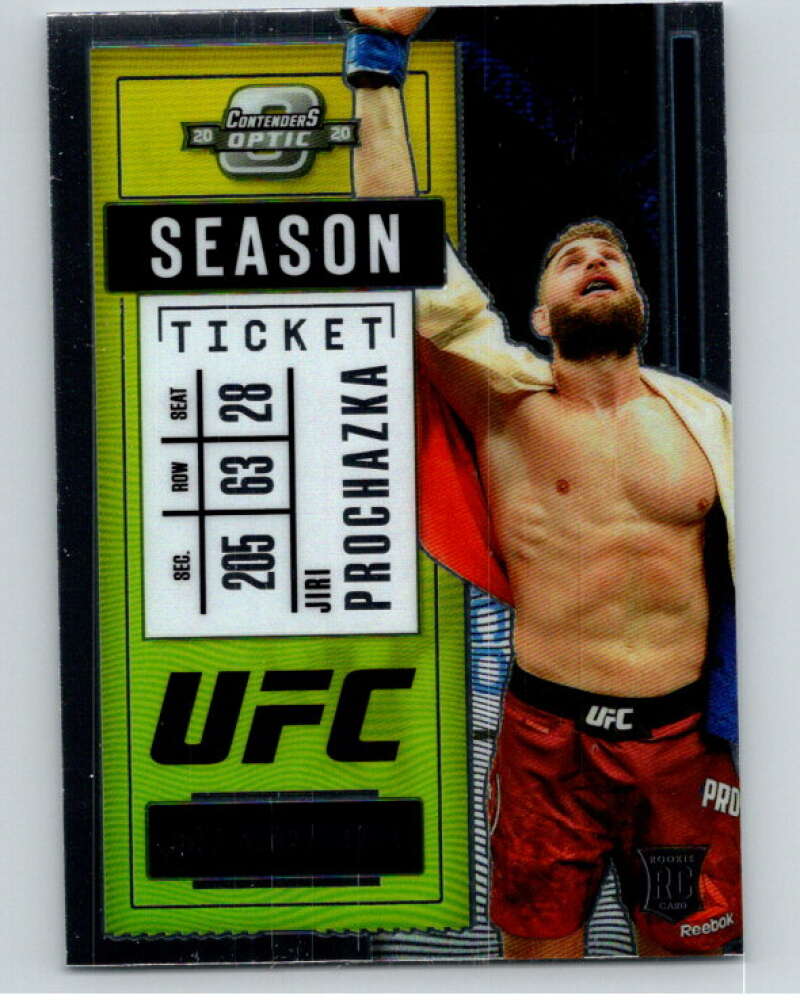 2021 Panini MMA Contenders Optic Season Ticket Silver #274 Jiri Prochazka V85297 Image 1