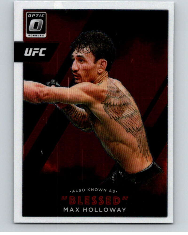 2022 Donruss MMA Optic Also Known As #12 Max Holloway V85302 Image 1