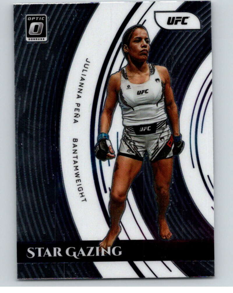 2022 Donruss MMA Optic Star Gazing #1 Julianna Pena V85305 Image 1