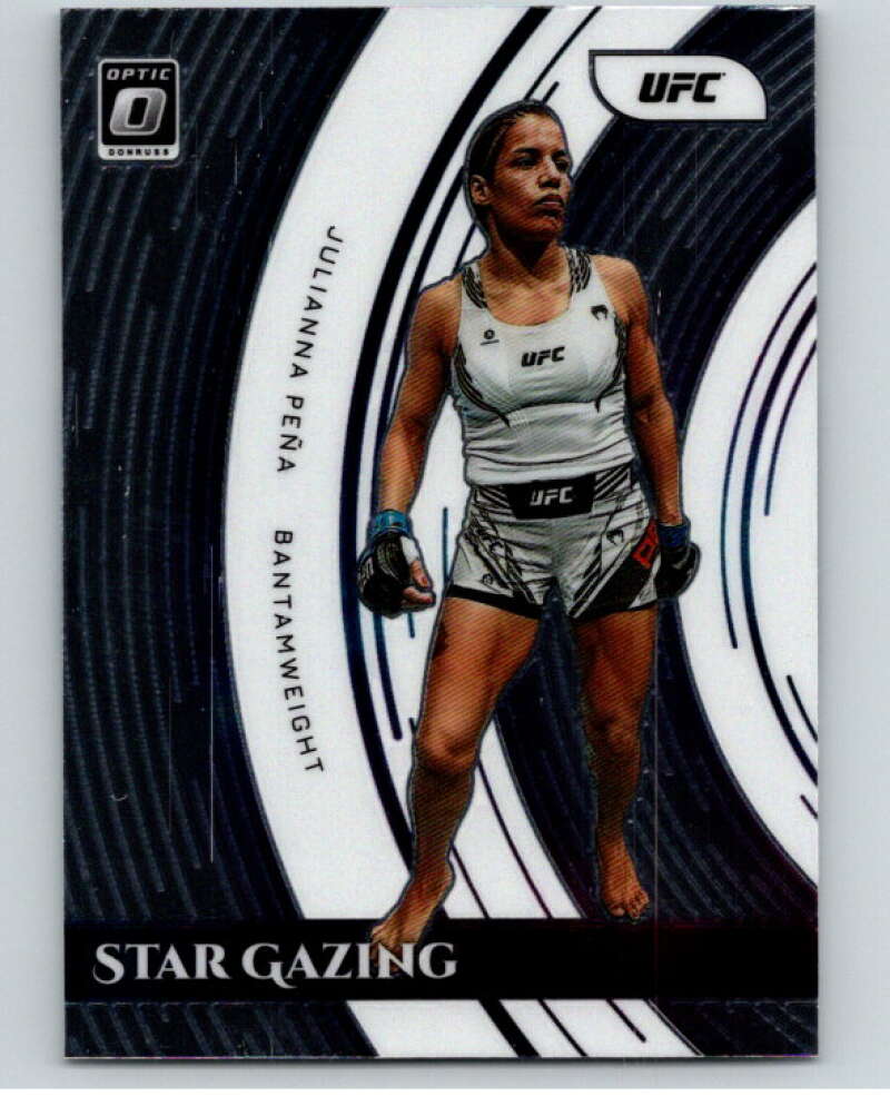 2022 Donruss MMA Optic Star Gazing #1 Julianna Pena V85306 Image 1