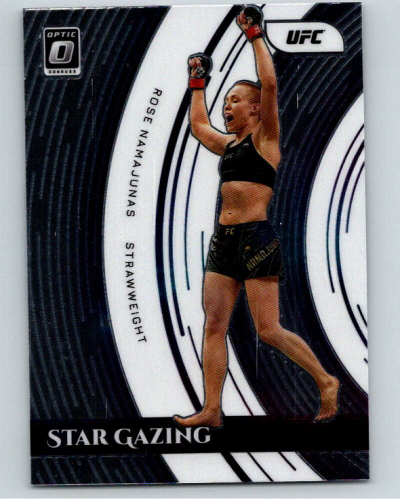 2022 Donruss MMA Optic Star Gazing #25 Rose Namajunas V85323 Image 1