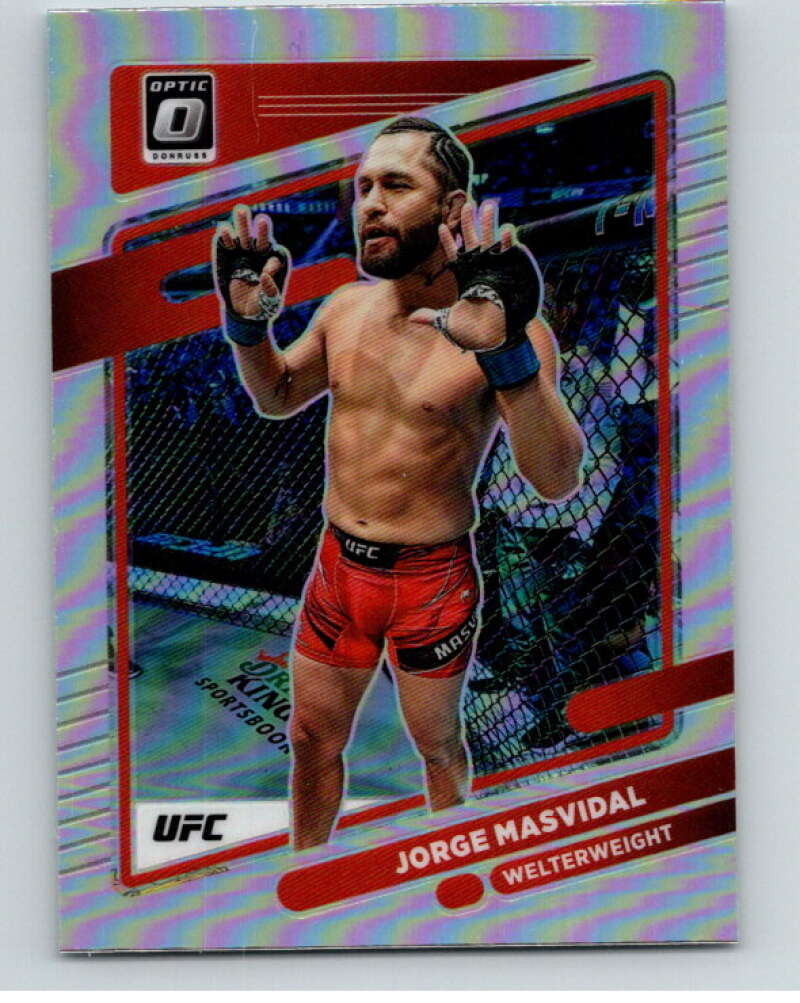 2022 Donruss MMA Optic Holo #79 Jorge Masvidal V85337 Image 1
