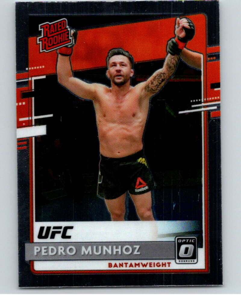 2021 Panini MMA Chronicles Optic Rated Rookies Silver #204 Pedro Munhoz V85341 Image 1
