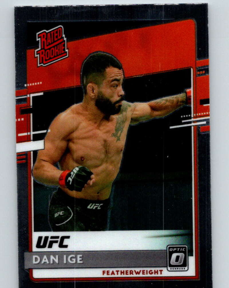 2021 Panini MMA Chronicles Optic Rated Rookies Silver #214 Dan Ige V85342 Image 1