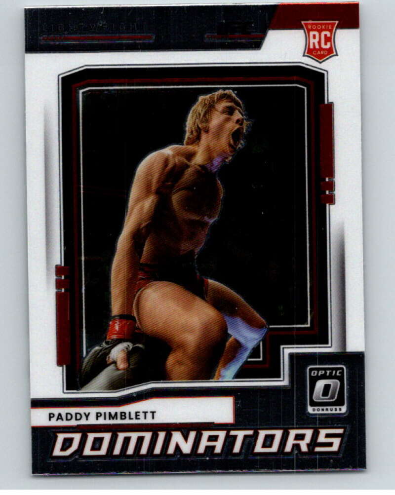 2022 Donruss MMA Optic Dominators #9 Paddy Pimblett V85357 Image 1