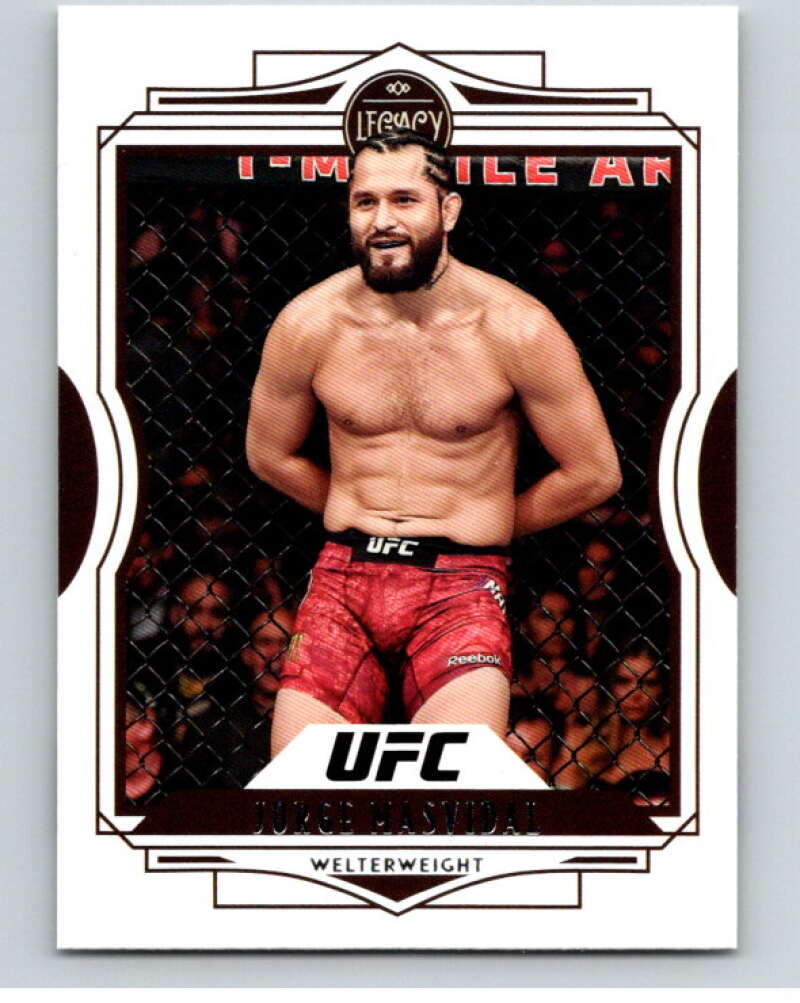 2021 Panini MMA Chronicles Legacy #43 Jorge Masvidal V85382 Image 1