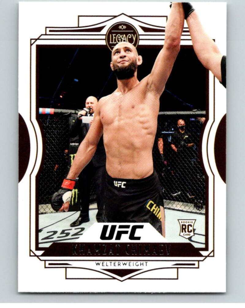 2021 Panini MMA Chronicles Legacy #44 Khamzat Chimaev V85383 Image 1