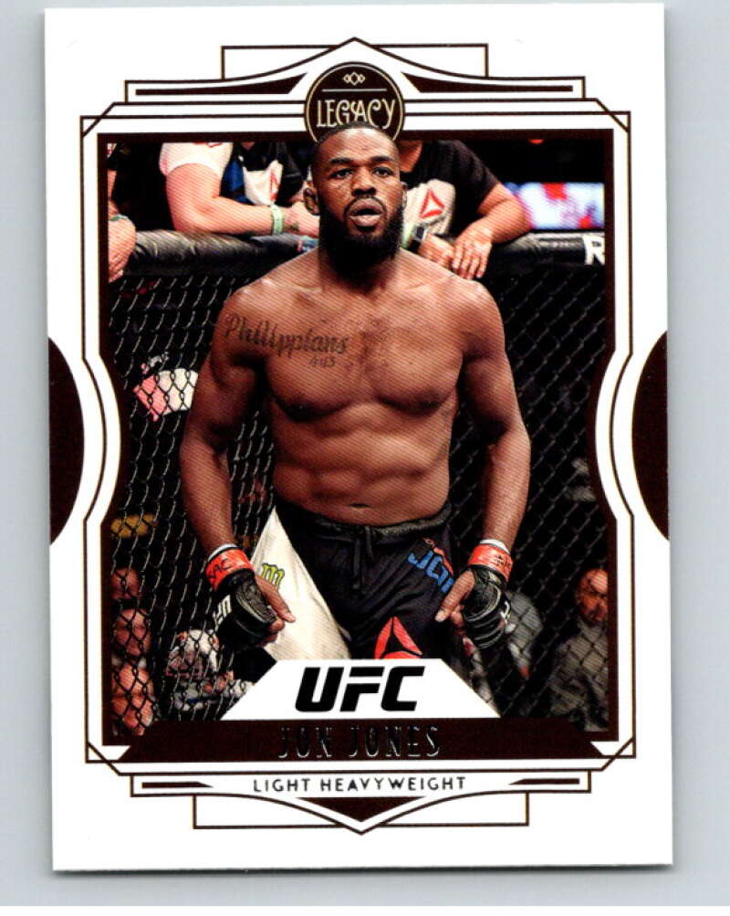 2021 Panini MMA Chronicles Legacy #45 Jon Jones V85384 Image 1