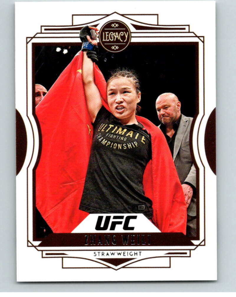 2021 Panini MMA Chronicles Legacy #47 Zhang Weili V85387 Image 1