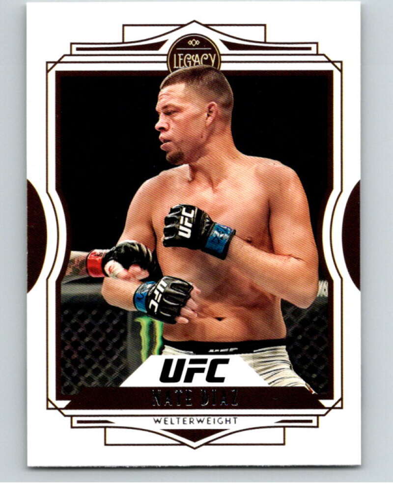 2021 Panini MMA Chronicles Legacy #49 Nate Diaz V85391 Image 1
