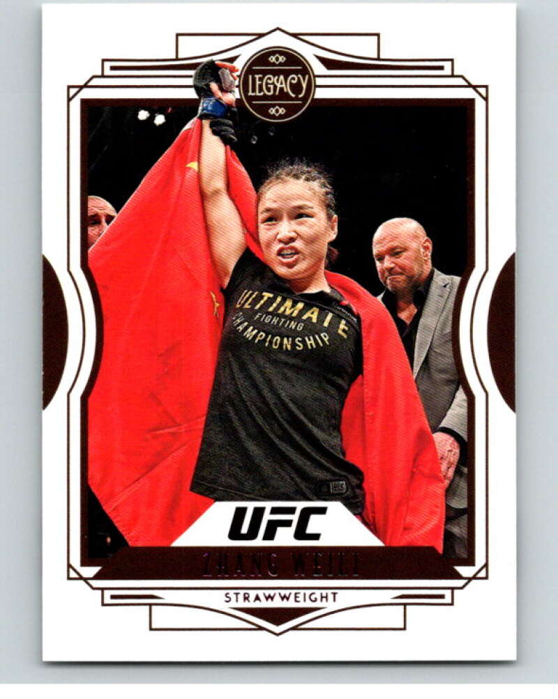 2021 Panini MMA Chronicles Legacy Pink #47 Zhang Weili V85394 Image 1