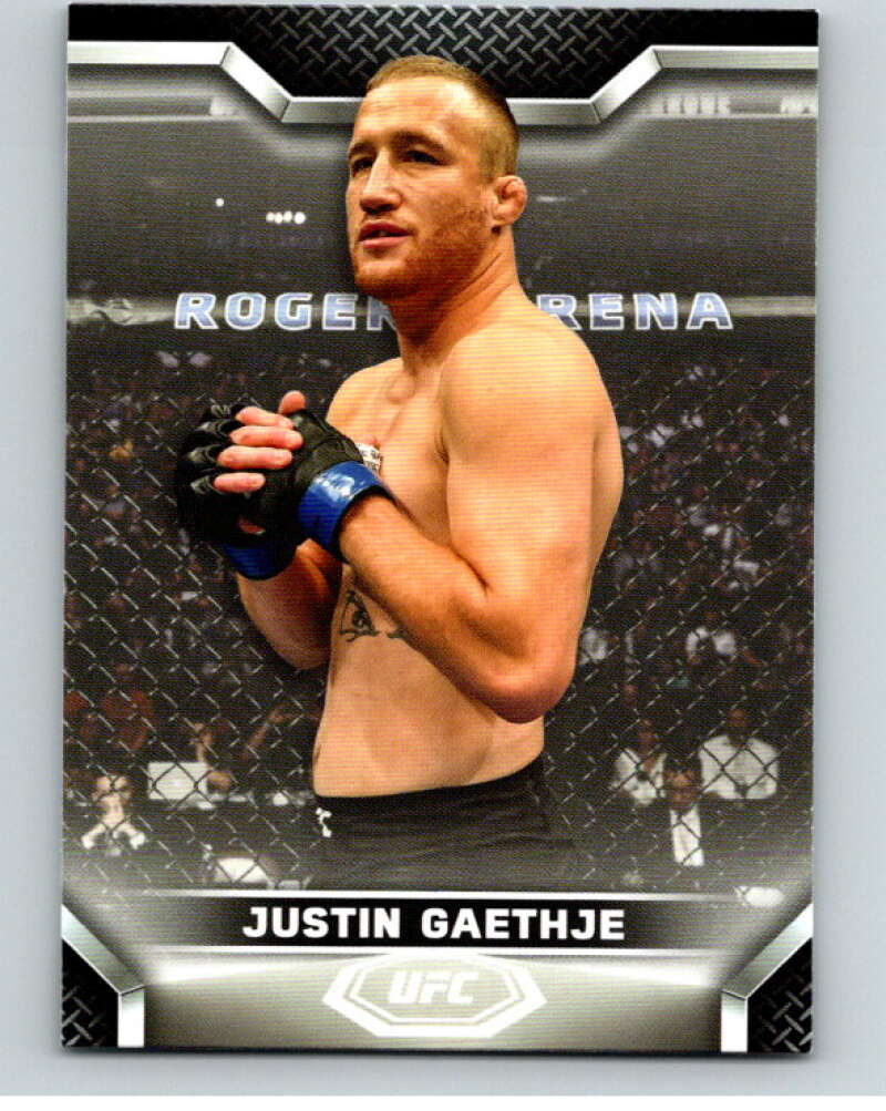 2020 Topps MMA Knockout #80 Justin Gaethje V85400 Image 1