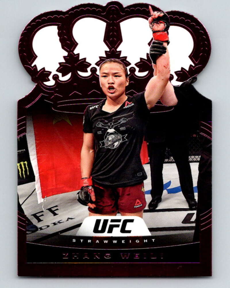 2021 Panini MMA Chronicles Crown Royale Pink #11 Zhang Weili V85419 Image 1