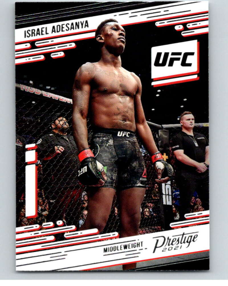 2021 Panini MMA Chronicles Prestige #71 Israel Adesanya V85422 Image 1