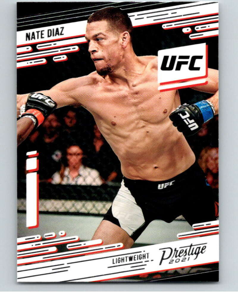 2021 Panini MMA Chronicles Prestige #72 Nate Diaz V85424 Image 1