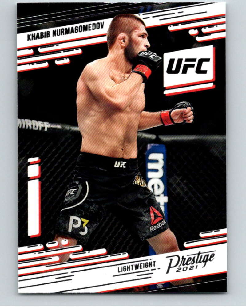 2021 Panini MMA Chronicles Prestige #75 Khabib Nurmagomedov V85430 Image 1