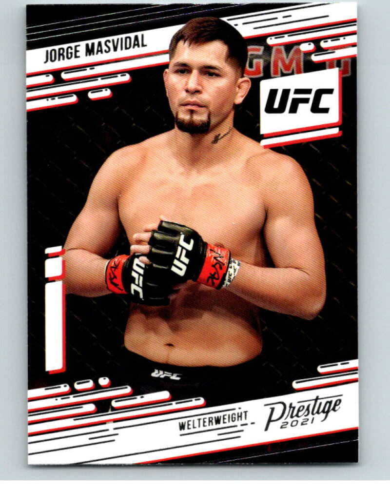 2021 Panini MMA Chronicles Prestige #76 Jorge Masvidal V85431 Image 1