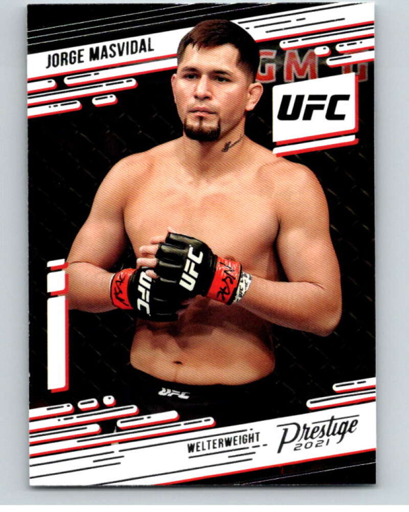 2021 Panini MMA Chronicles Prestige #76 Jorge Masvidal V85433 Image 1