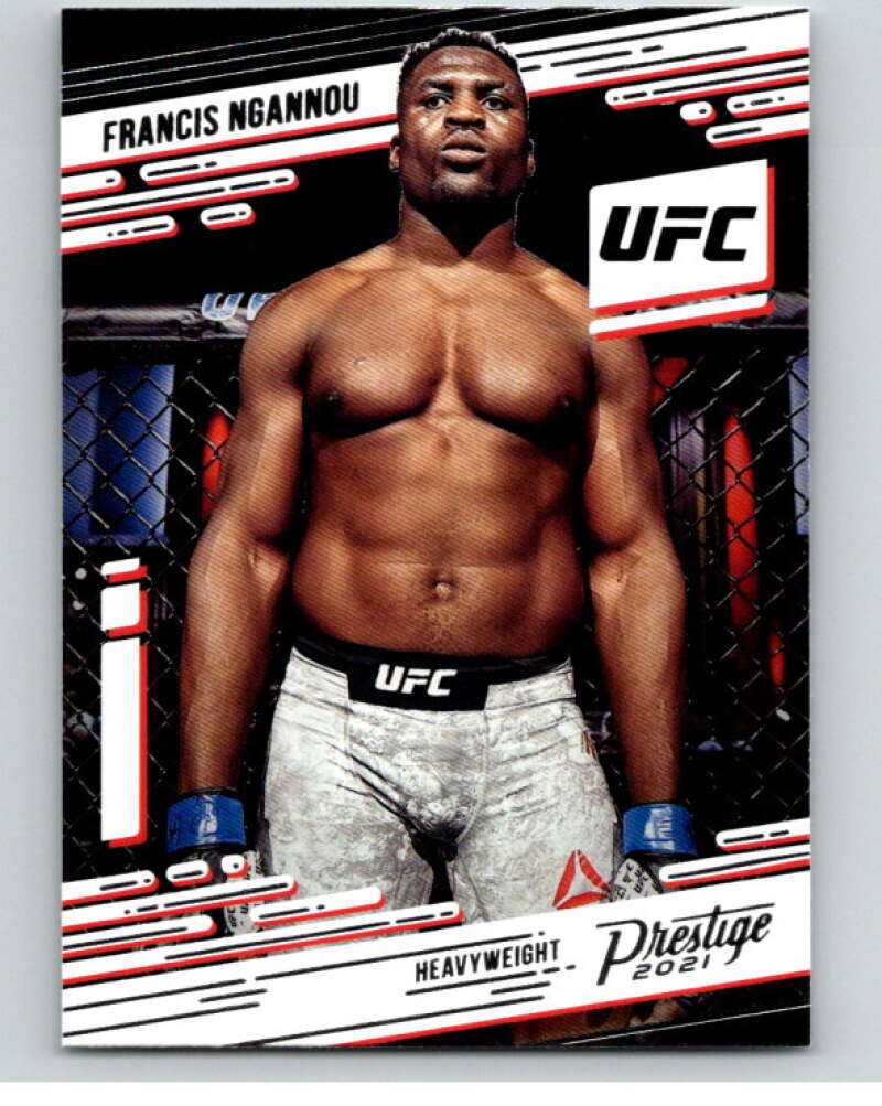 2021 Panini MMA Chronicles Prestige #79 Francis Ngannou V85437 Image 1