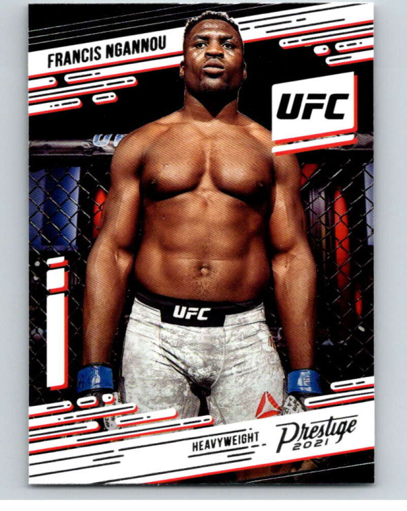 2021 Panini MMA Chronicles Prestige #79 Francis Ngannou V85438 Image 1