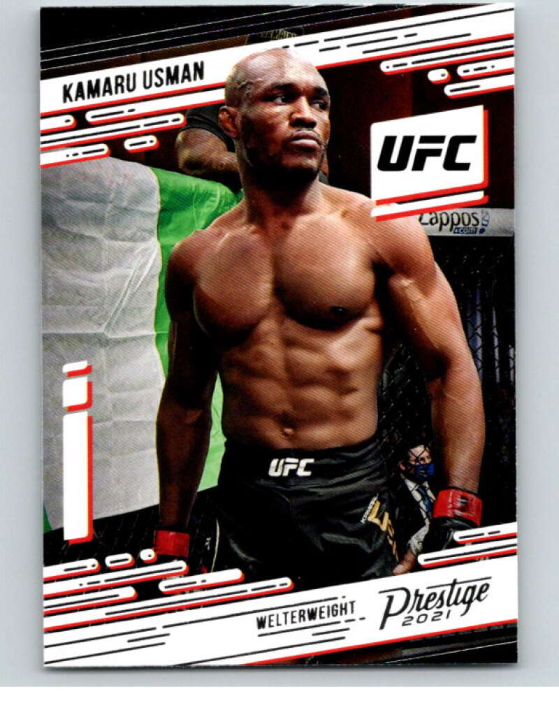 2021 Panini MMA Chronicles Prestige #80 Kamaru Usman V85439 Image 1