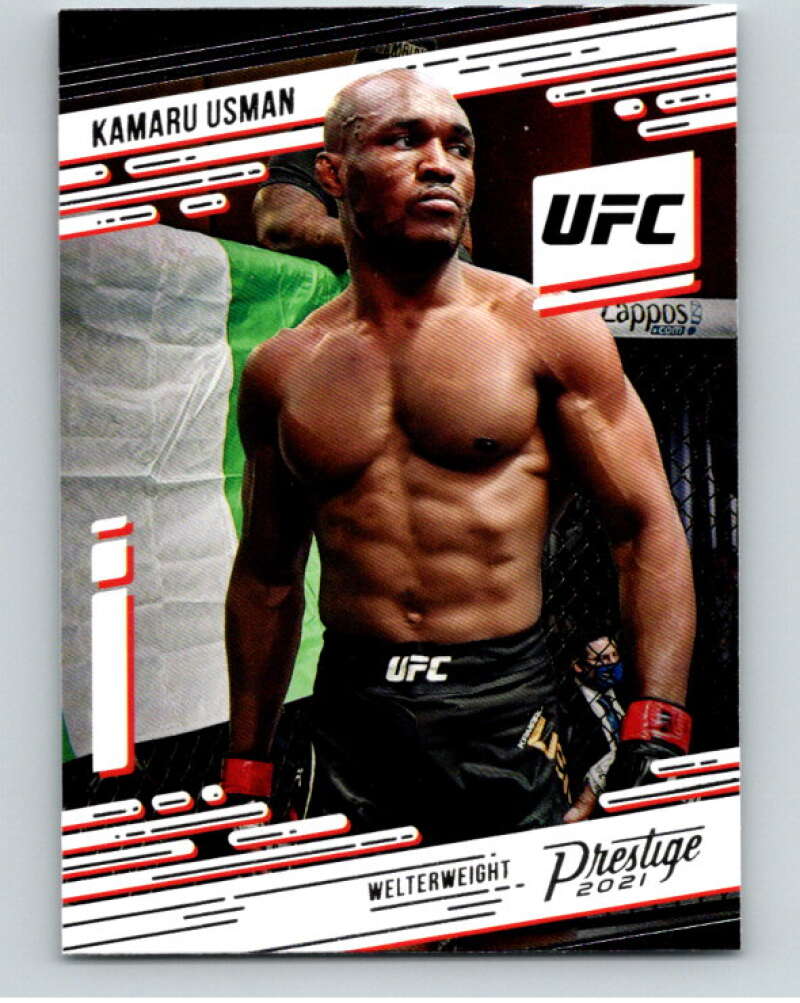 2021 Panini MMA Chronicles Prestige #80 Kamaru Usman V85440 Image 1