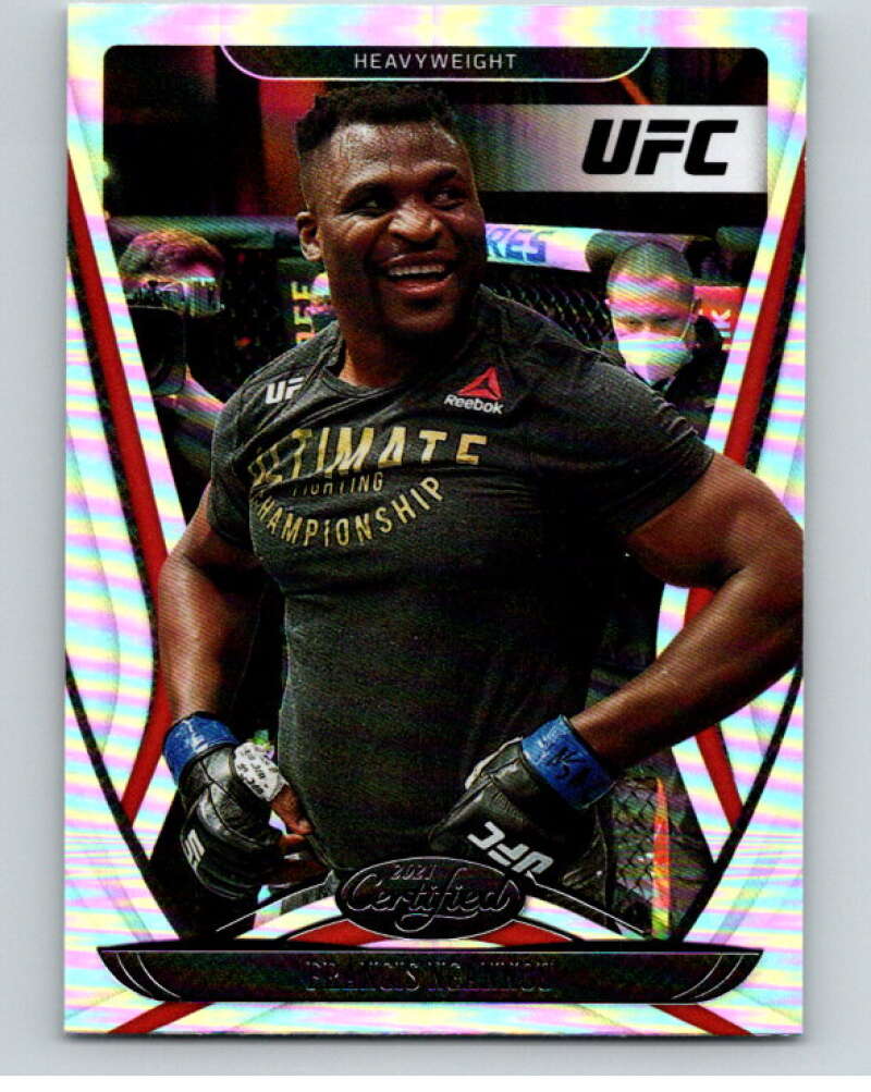 2021 Panini MMA Chronicles Certified #125 Francis Ngannou V85444 Image 1