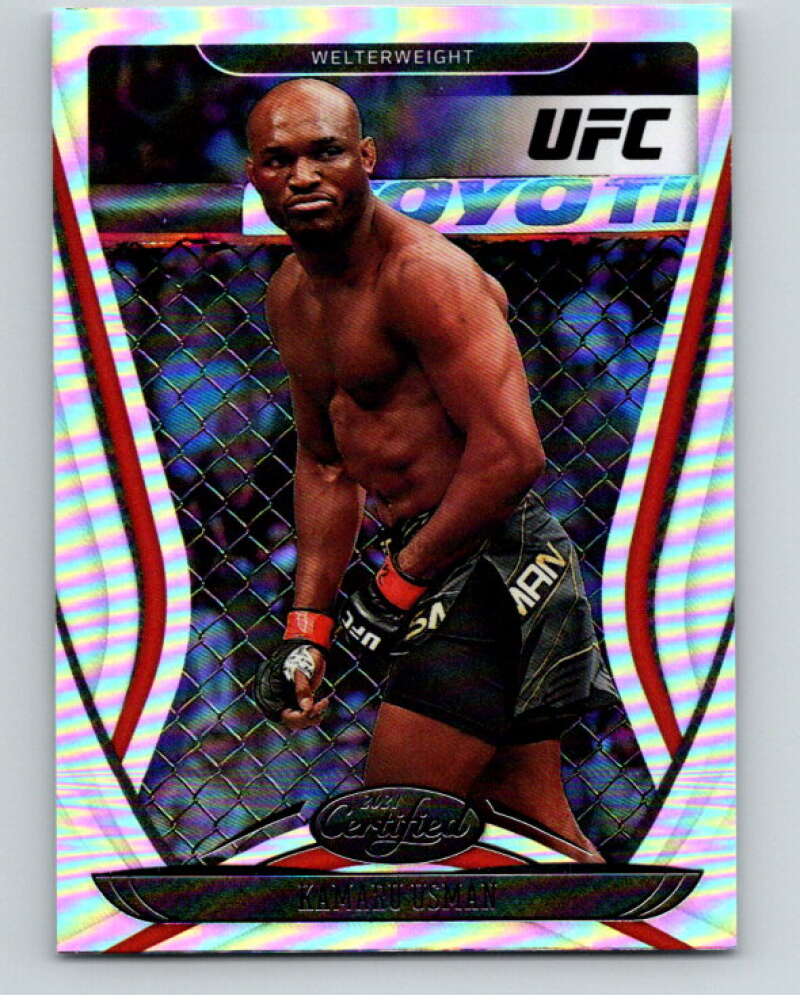 2021 Panini MMA Chronicles Certified #130 Kamaru Usman V85448 Image 1