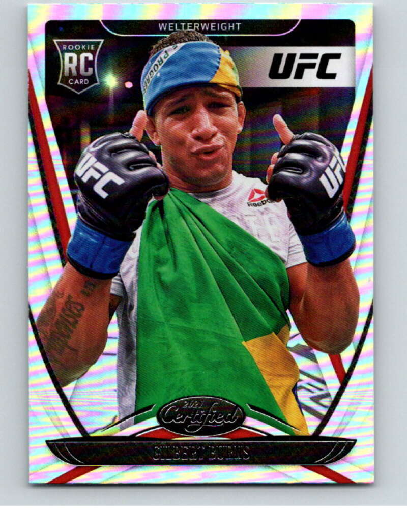 2021 Panini MMA Chronicles Certified #135 Gilbert Burns V85451 Image 1