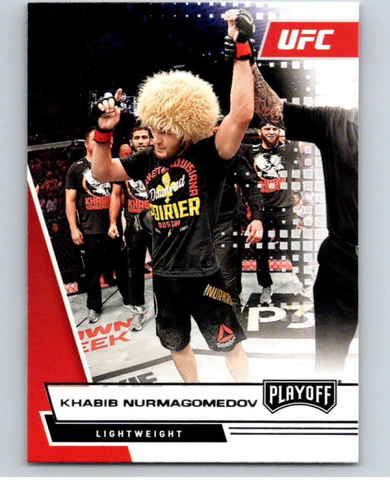 2021 Panini MMA Chronicles Playoff #63 Khabib Nurmagomedov V85459 Image 1