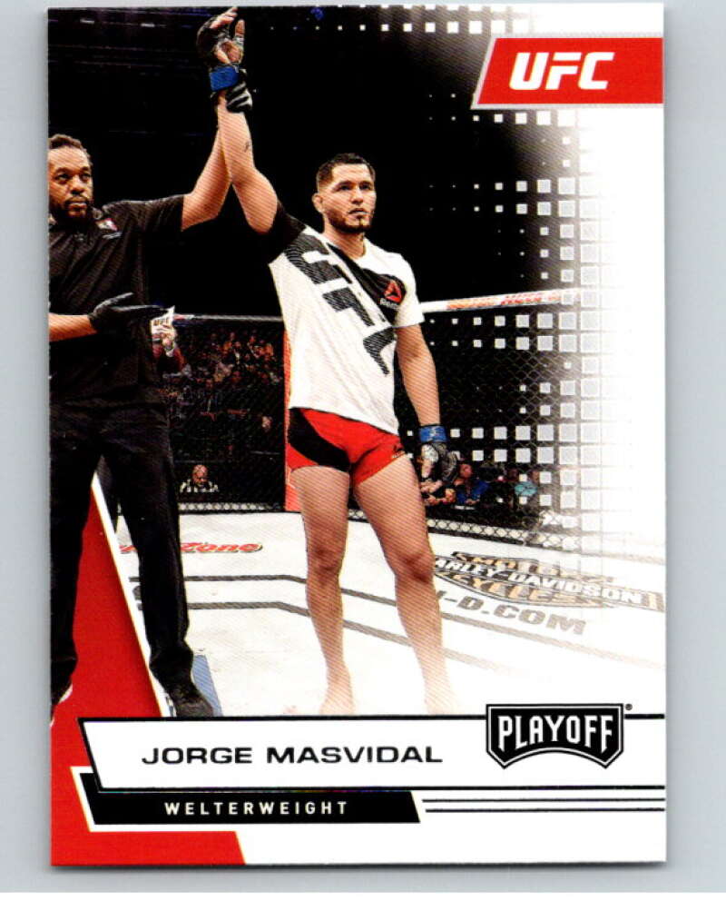 2021 Panini MMA Chronicles Playoff #66 Jorge Masvidal V85465 Image 1