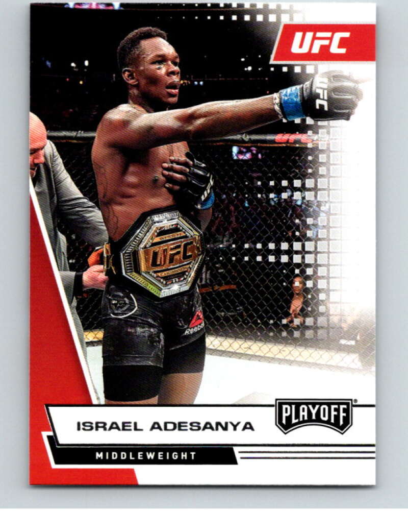 2021 Panini MMA Chronicles Playoff #69 Israel Adesanya V85471 Image 1